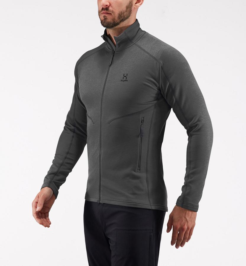 Haglöfs Mens Heron Fleece Black New Zealand 19452LURC
